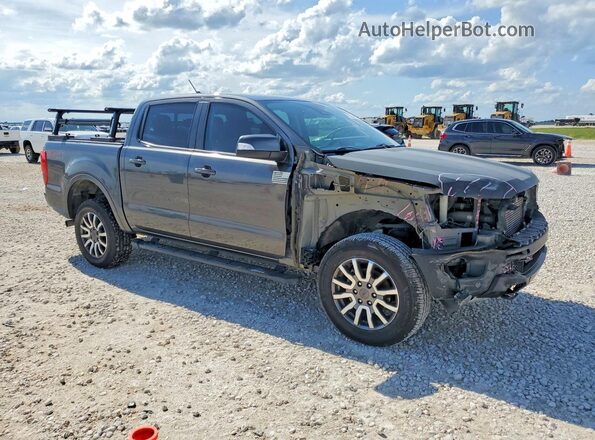 1FTER4FHXKLA33458 2019 FORD RANGER Gray Delantero derecho