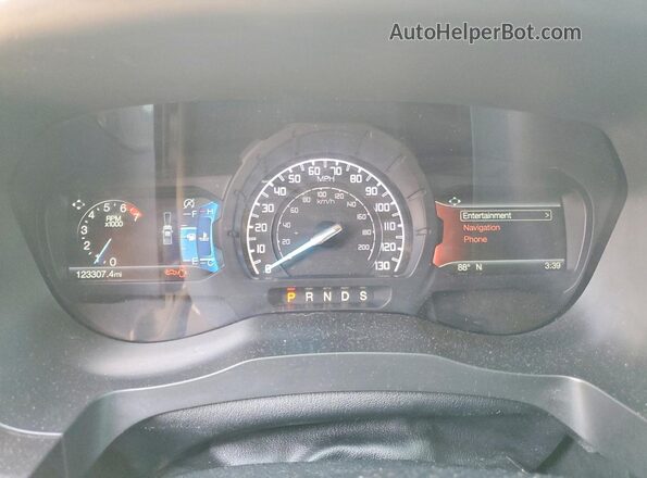 1FTER4FHXKLA33458 2019 FORD RANGER Gray Vista del cuadro de instrumentos