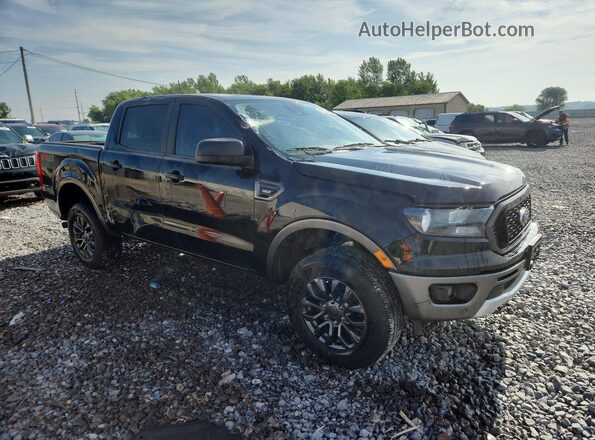 1FTER4FHXKLA68243 2019 FORD RANGER Black Front right
