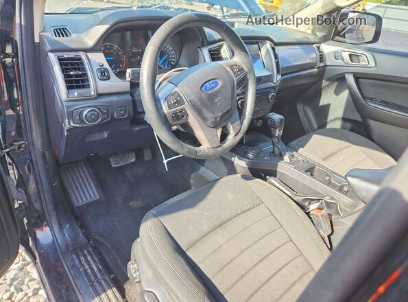 1FTER4FHXKLA68243 2019 FORD RANGER Black Dashboard view