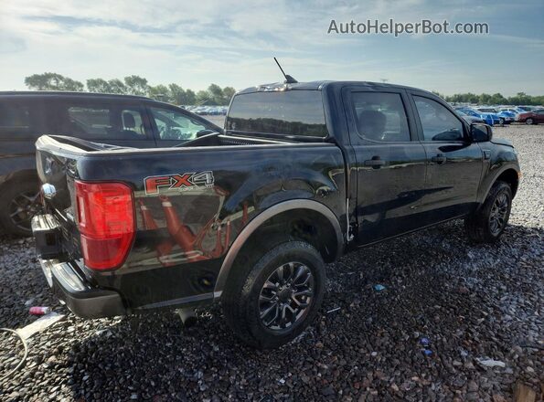 1FTER4FHXKLA68243 2019 FORD RANGER Black Rear right