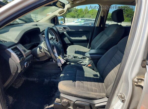 1FTER4FHXKLA74351 2019 FORD RANGER Silver წინა სალონის ხედი