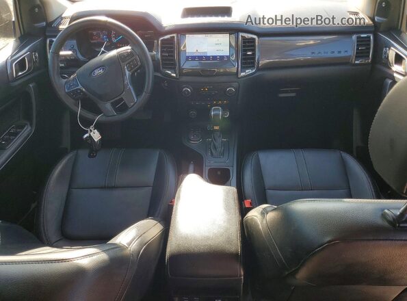 1FTER4FHXKLA87858 2019 FORD RANGER Gray Widok deski rozdzielczej