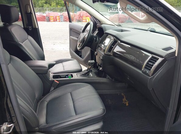 1FTER4FHXLLA05614 2020 FORD RANGER Black Front interior view