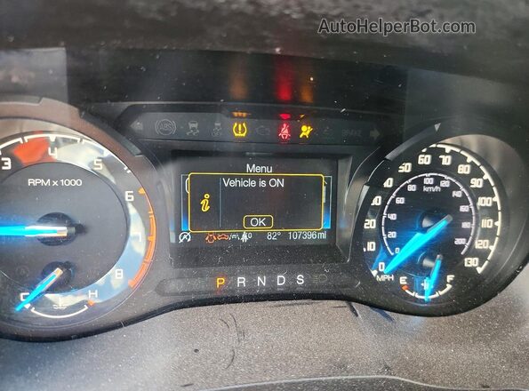 1FTER4FHXLLA70138 2020 FORD RANGER White Սարքավորումների վահանակի տեսք
