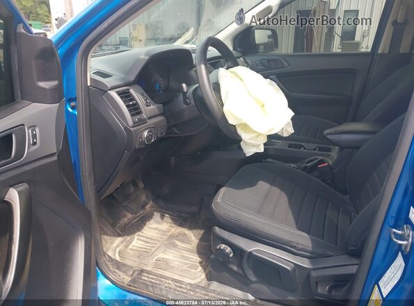 1FTER4FHXMLD40096 2021 FORD RANGER Blue წინა სალონის ხედი
