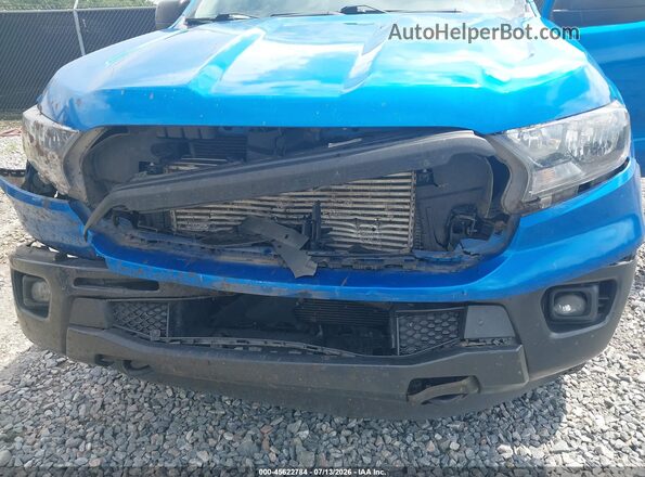 1FTER4FHXMLD40096 2021 FORD RANGER Blue წინა ხედი