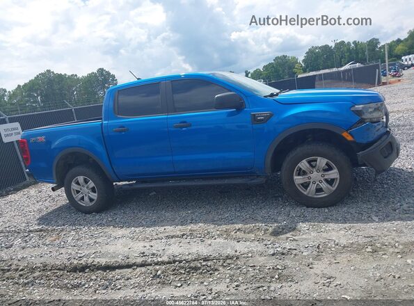 1FTER4FHXMLD40096 2021 FORD RANGER Blue უკანა სალონის ხედი