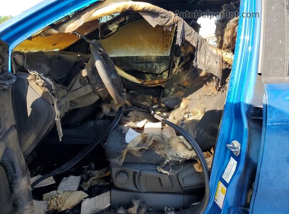 1FTER4FHXNLD14485 2022 FORD RANGER Blue Front interior view