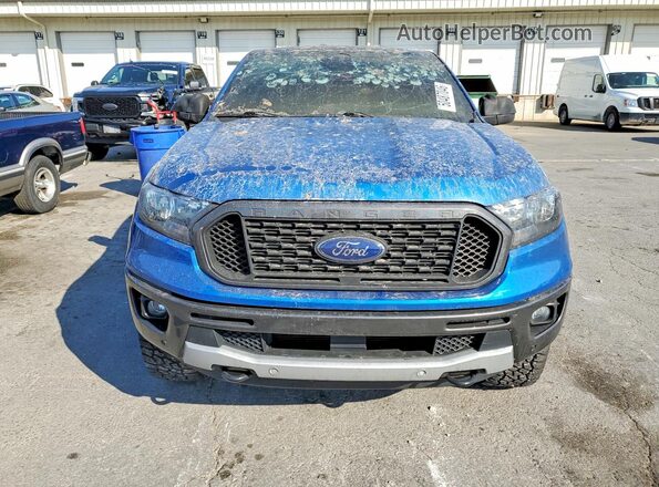 1FTER4FHXNLD14485 2022 FORD RANGER Blue Front view
