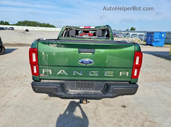 1FTER4FHXPLE08949 2023 FORD RANGER Green Հետևի տեսք