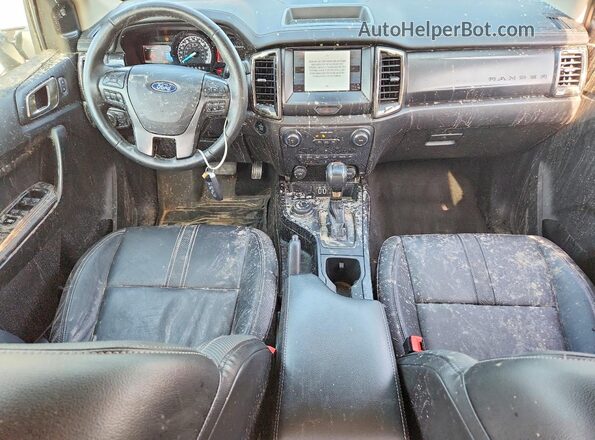 1FTER4FHXPLE08949 2023 FORD RANGER Green Առջևի վահանակի տեսք