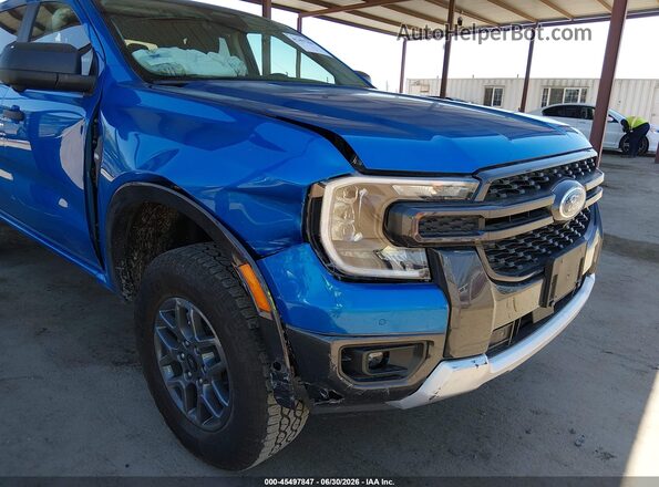 1FTER4GH8RLE67886 2024 FORD RANGER Blue Вид спереду