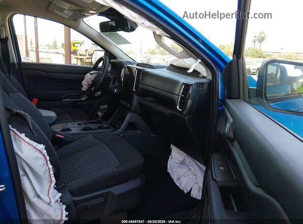 1FTER4GH8RLE67886 2024 FORD RANGER Blue Вид салону спереду
