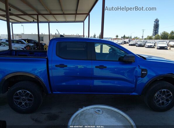 1FTER4GH8RLE67886 2024 FORD RANGER Blue Вид задньої частини салону