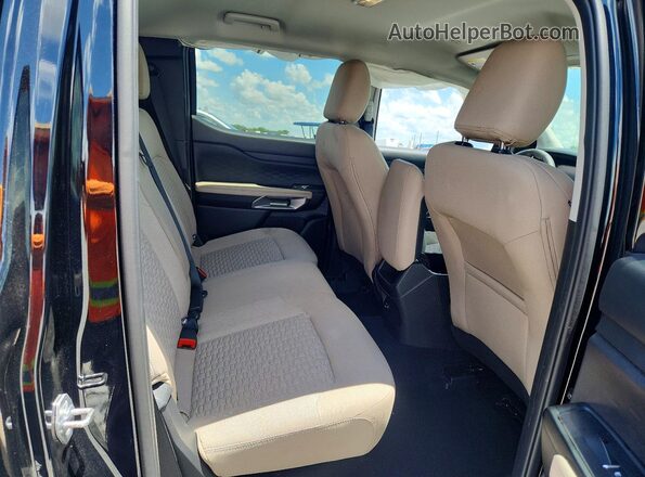 1FTER4GH2SLE65959 2025 FORD RANGER Black Widok tylnych siedzeń
