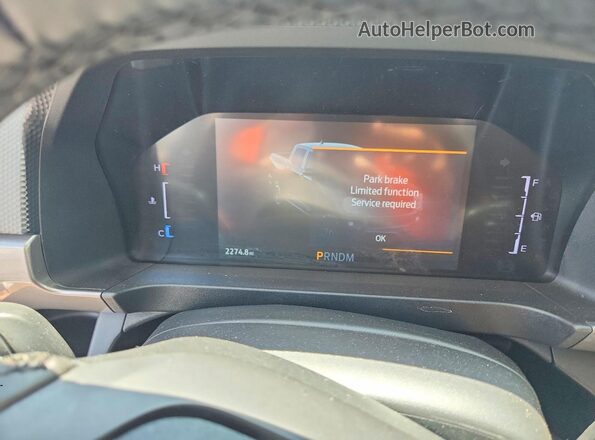 1FTER4GH2SLE65959 2025 FORD RANGER Black Widok zestawu wskaźników
