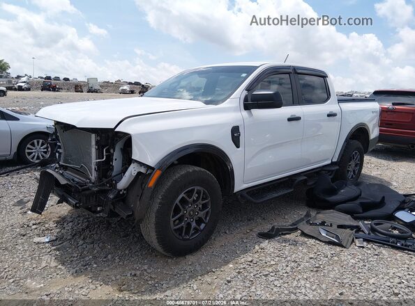 1FTER4GH4RLE37462 2024 FORD RANGER Белый Передняя левая четверть