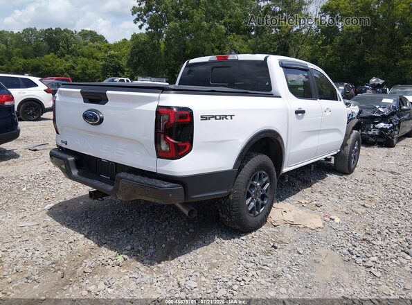 1FTER4GH4RLE37462 2024 FORD RANGER Белый Задняя правая четверть