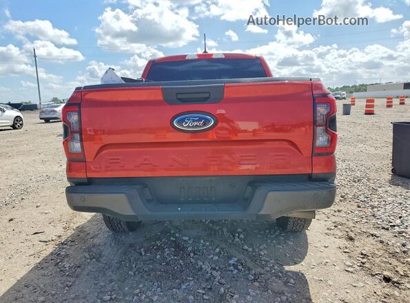 1FTER4GH6RLE58944 2024 FORD RANGER Red Widok z tyłu