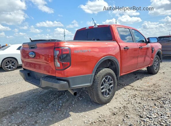 1FTER4GH6RLE58944 2024 FORD RANGER Red Tył prawy