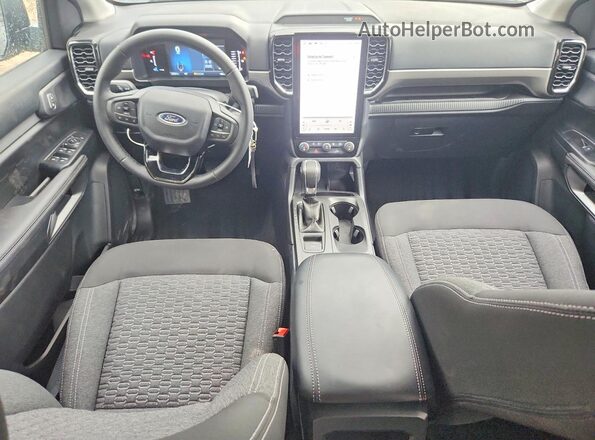 1FTER4GH8SLE72706 2025 FORD RANGER Gray Առջևի վահանակի տեսք