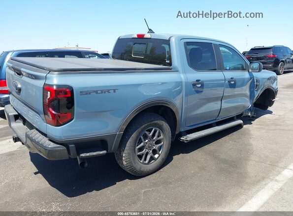 1FTER4GHXRLE26496 2024 FORD RANGER Blue Задня права чверть