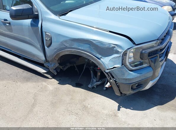 1FTER4GHXRLE26496 2024 FORD RANGER Blue Вид спереду