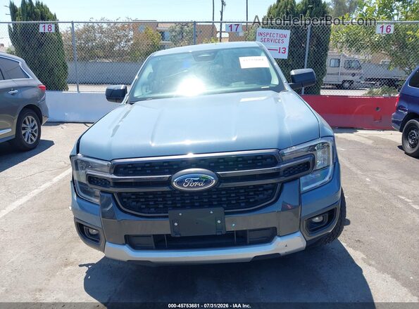 1FTER4GHXRLE26496 2024 FORD RANGER Blue Вид задньої частини салону