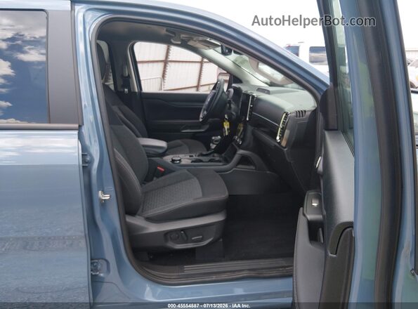 1FTER4GHXRLE43136 2024 FORD RANGER Blue Вид салону спереду