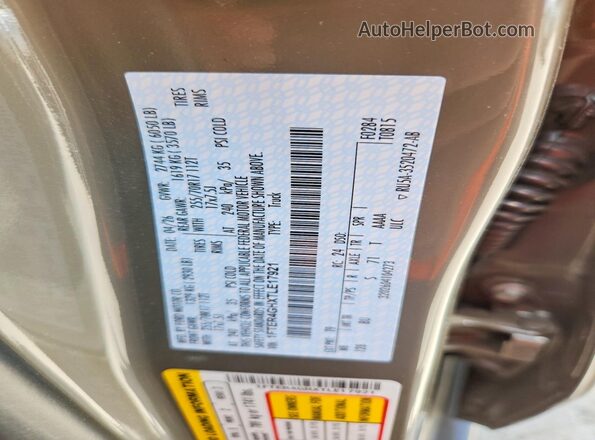 1FTER4GHXTLE17921 2026 FORD RANGER Gray ძრავის განყოფილების ხედი