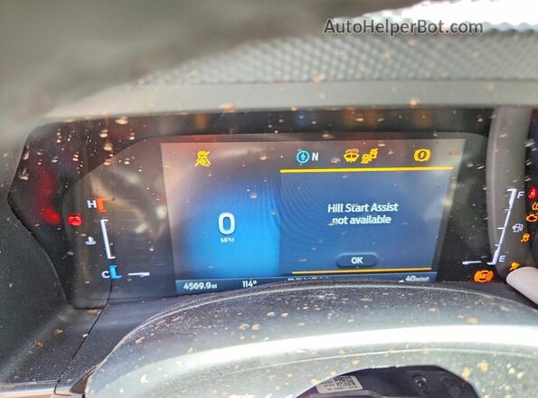 1FTER4GHXTLE17921 2026 FORD RANGER Gray ხელსაწყოთა პანელის ხედი