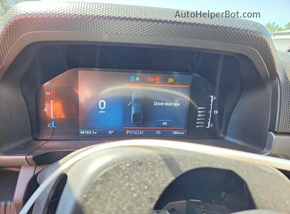 1FTER4HH0RLE28899 2024 FORD RANGER Белый Вид щитка приборов