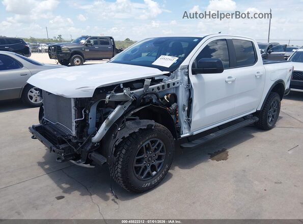 1FTER4HH2RLE51827 2024 FORD RANGER Белый Передняя левая четверть