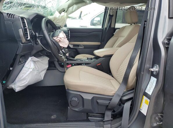 1FTER4HH5RLE37534 2024 FORD RANGER Gray Вид салону спереду