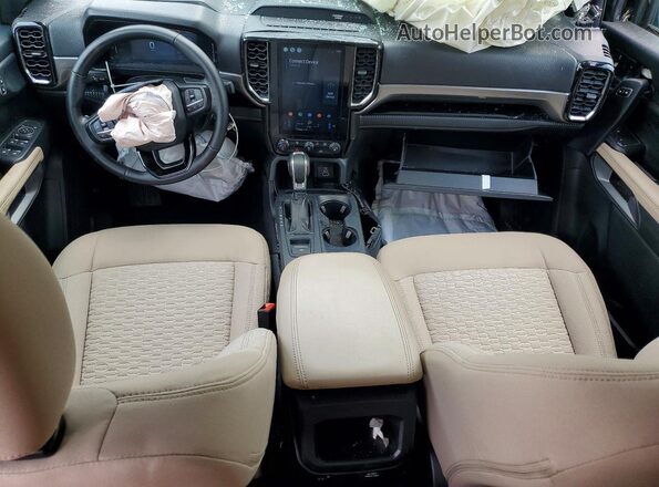 1FTER4HH5RLE37534 2024 FORD RANGER Gray Вид панелі приладів