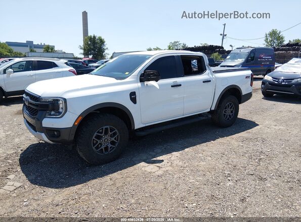 1FTER4HH7RLE09685 2024 FORD RANGER White Vista tres cuartos delantera izquierda