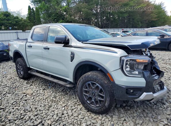 1FTER4HH7RLE73869 2024 FORD RANGER Серебряный Передняя правая четверть