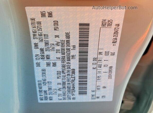 1FTER4HH7RLE73869 2024 FORD RANGER Серебряный Вид подкапотного пространства