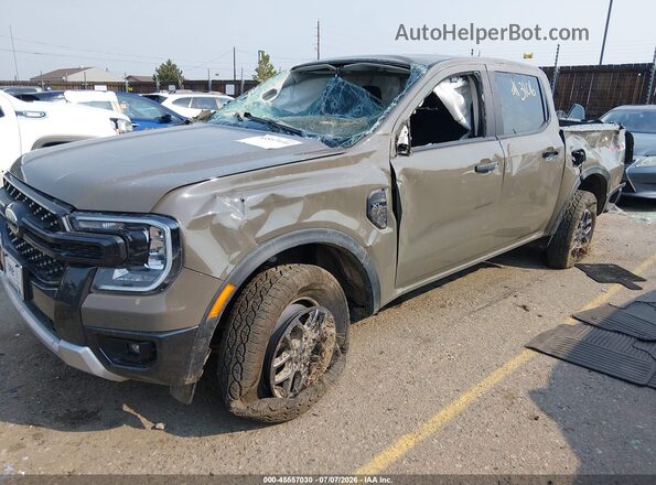1FTER4HH7SLE68306 2025 FORD RANGER Brown Vista tres cuartos delantera izquierda