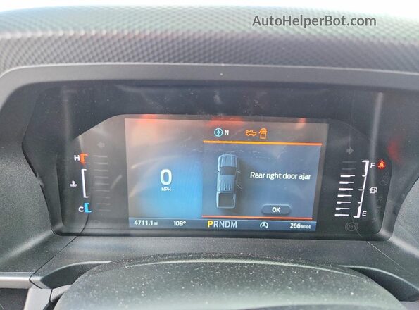 1FTER4HH8RLE64761 2024 FORD RANGER Silver Widok zestawu wskaźników