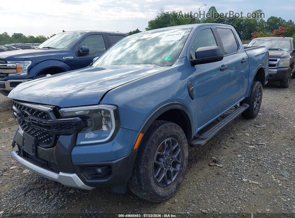 1FTER4HH9RLE34605 2024 FORD RANGER Blue Przód lewy