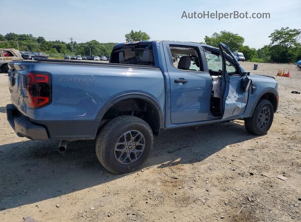 1FTER4HP8RLE00324 2024 FORD RANGER Blue Задня права чверть
