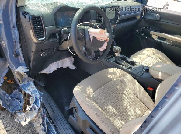 1FTER4HP8RLE00324 2024 FORD RANGER Blue Вид панелі приладів
