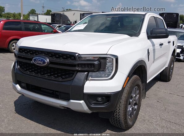 1FTER4HP8RLE43853 2024 FORD RANGER Белый Передняя левая четверть
