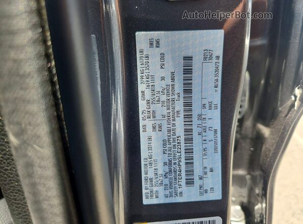 1FTER4HP9SLE23875 2025 FORD RANGER Серый Вид подкапотного пространства