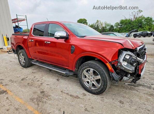 1FTER4KHXRLE09673 2024 FORD RANGER Red Delantero derecho