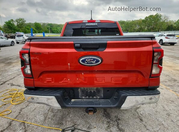 1FTER4KHXRLE09673 2024 FORD RANGER Red Vista trasera