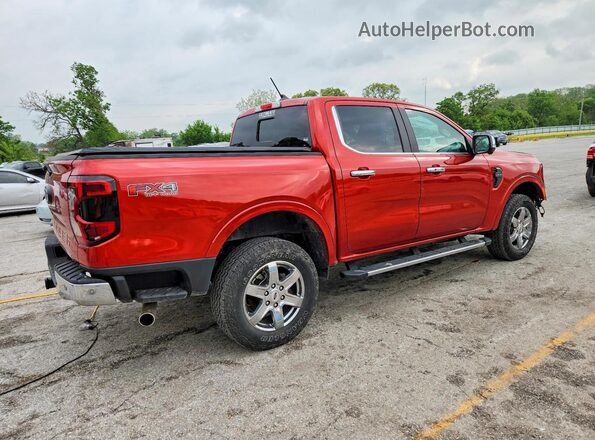 1FTER4KHXRLE09673 2024 FORD RANGER Red Trasero derecho