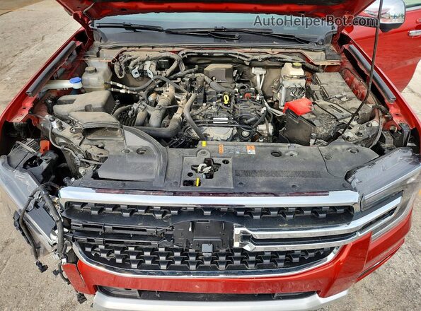1FTER4KHXRLE09673 2024 FORD RANGER Red Vista interior trasera